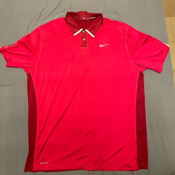 Nike tiger woods Dri-fit polo new! Ship day of or next day! Offer up - Picture 1 of 3